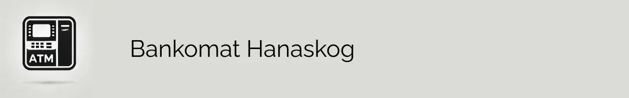 Bankomat Hanaskog