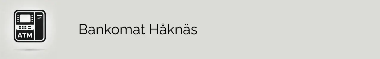 Bankomat Håknäs