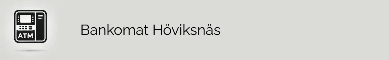 Bankomat Höviksnäs