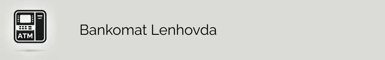 Bankomat Lenhovda