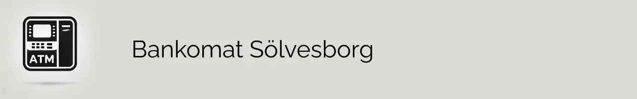 Bankomat Sölvesborg