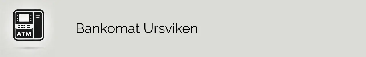 Bankomat Ursviken