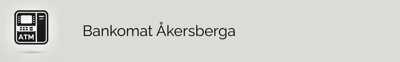 Bankomat Åkersberga