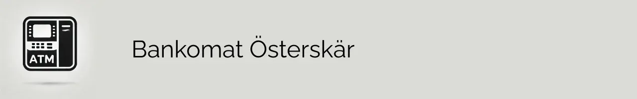 Bankomat Österskär